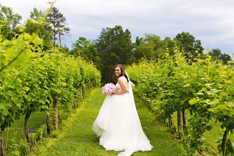 Garden Inspired Pink & Lavender Pippin Hill Wedding via TheELD.com