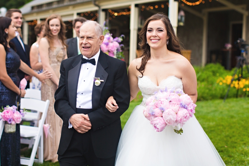 Garden Inspired Pink & Lavender Pippin Hill Wedding via TheELD.com