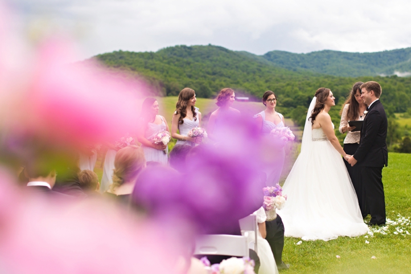 Garden Inspired Pink & Lavender Pippin Hill Wedding via TheELD.com