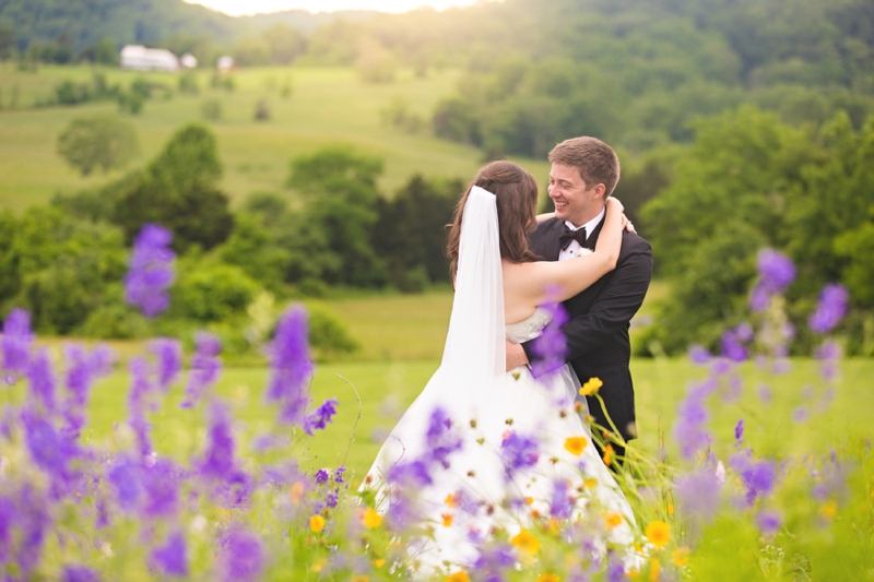 Garden Inspired Pink & Lavender Pippin Hill Wedding via TheELD.com