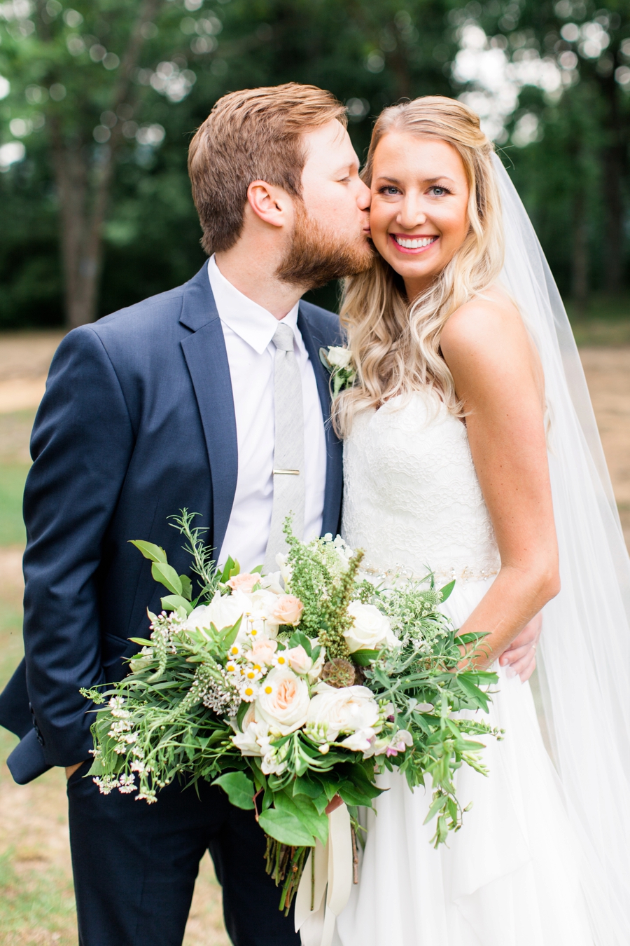 Organic Nature Inspired Alabama Wedding via TheELD.com