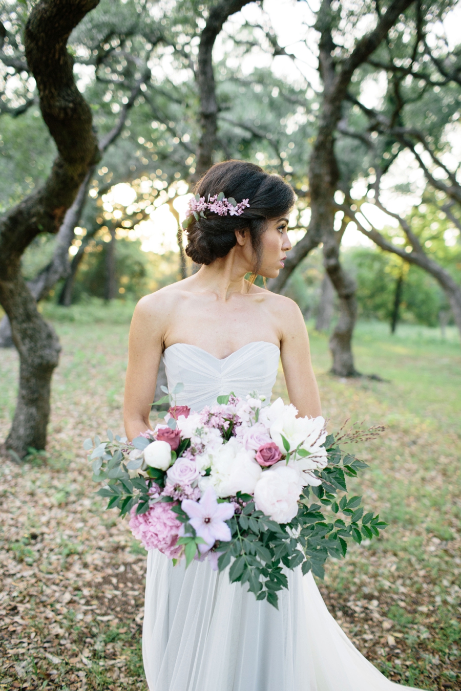 Romantic Lavender and Gray Wedding Ideas via TheELD.com