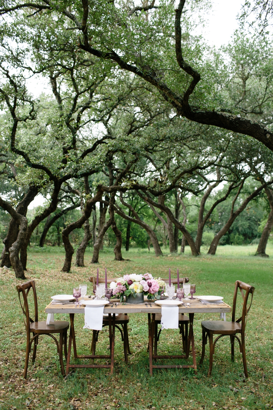 Romantic Lavender and Gray Wedding Ideas via TheELD.com