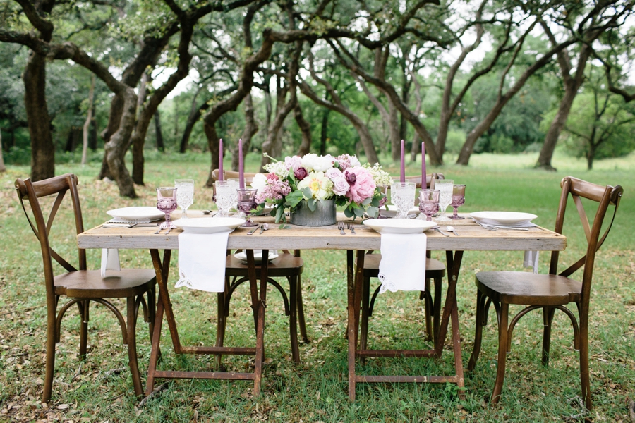 Romantic Lavender and Gray Wedding Ideas via TheELD.com