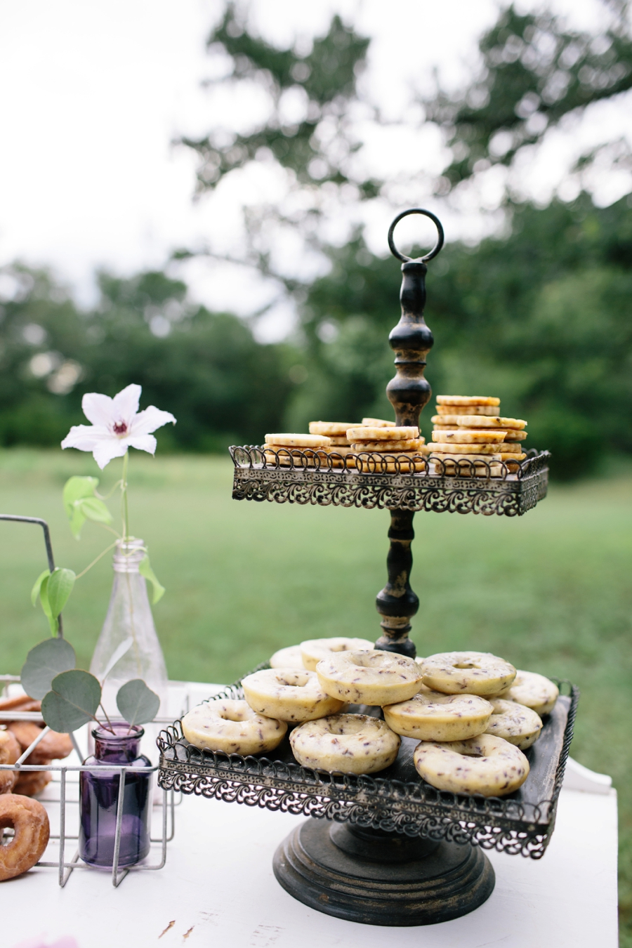 Romantic Lavender and Gray Wedding Ideas via TheELD.com