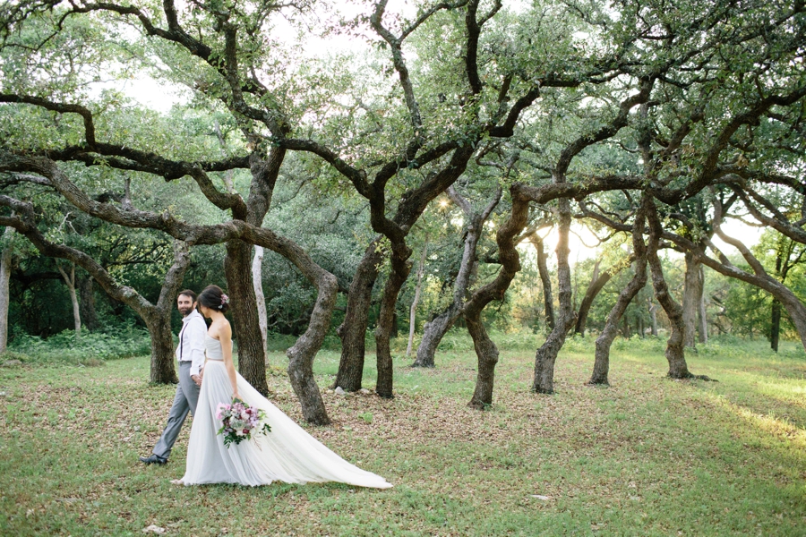 Romantic Lavender and Gray Wedding Ideas via TheELD.com