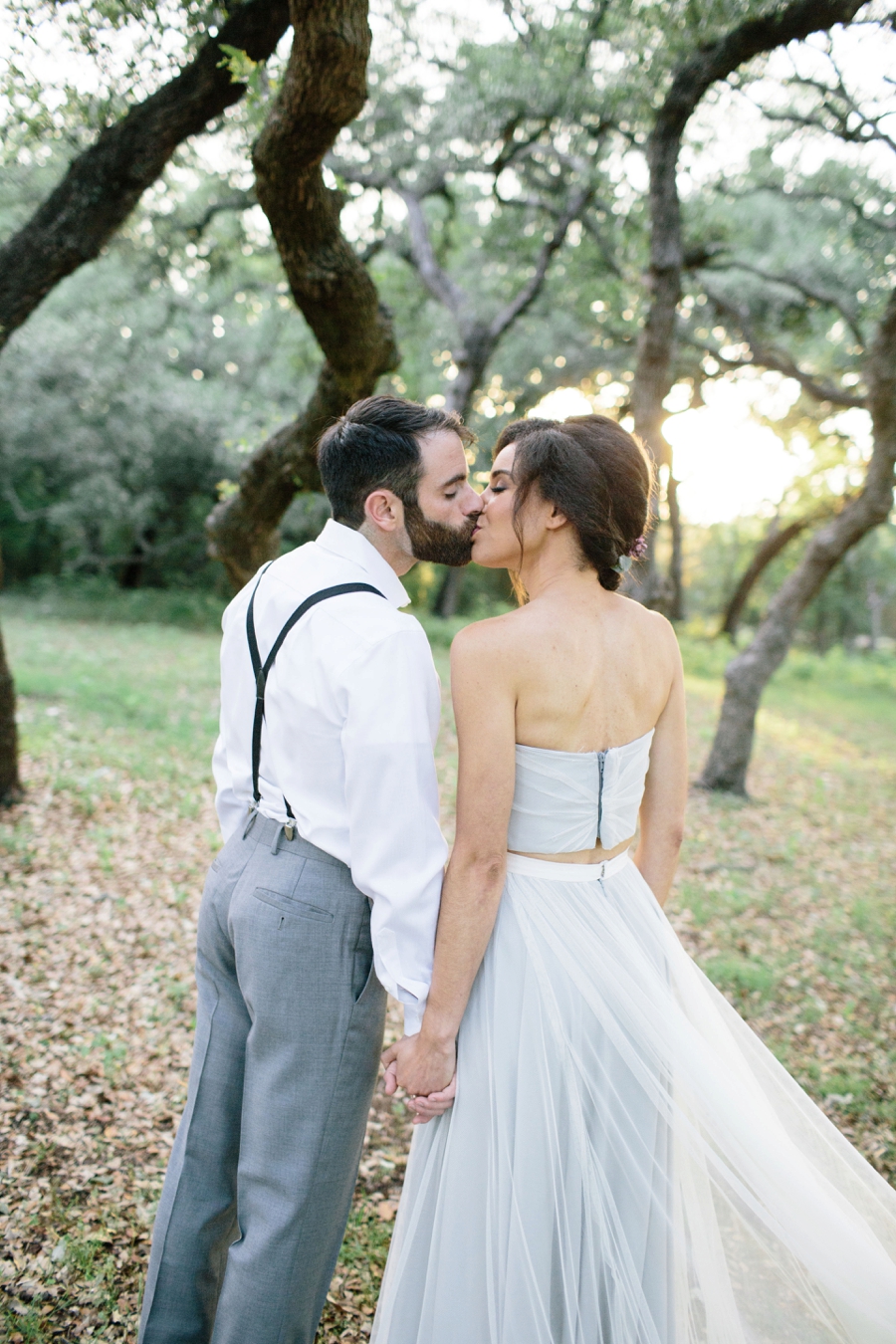 Romantic Lavender and Gray Wedding Ideas via TheELD.com