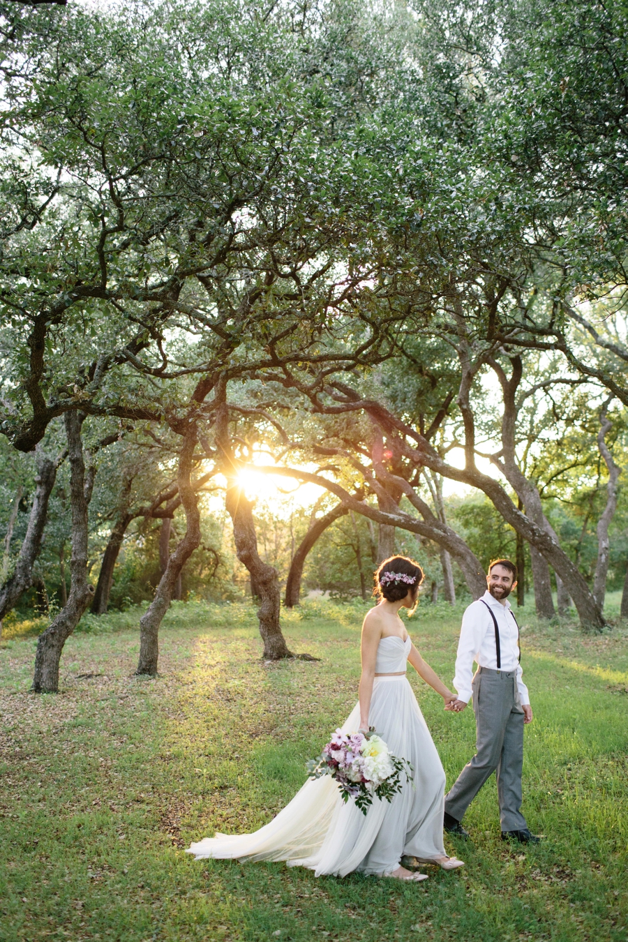 Romantic Lavender and Gray Wedding Ideas via TheELD.com