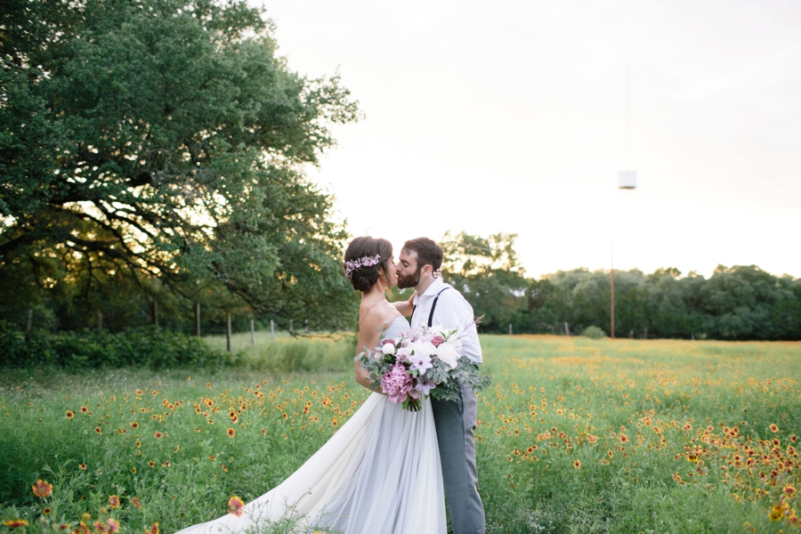 Romantic Lavender and Gray Wedding Ideas via TheELD.com