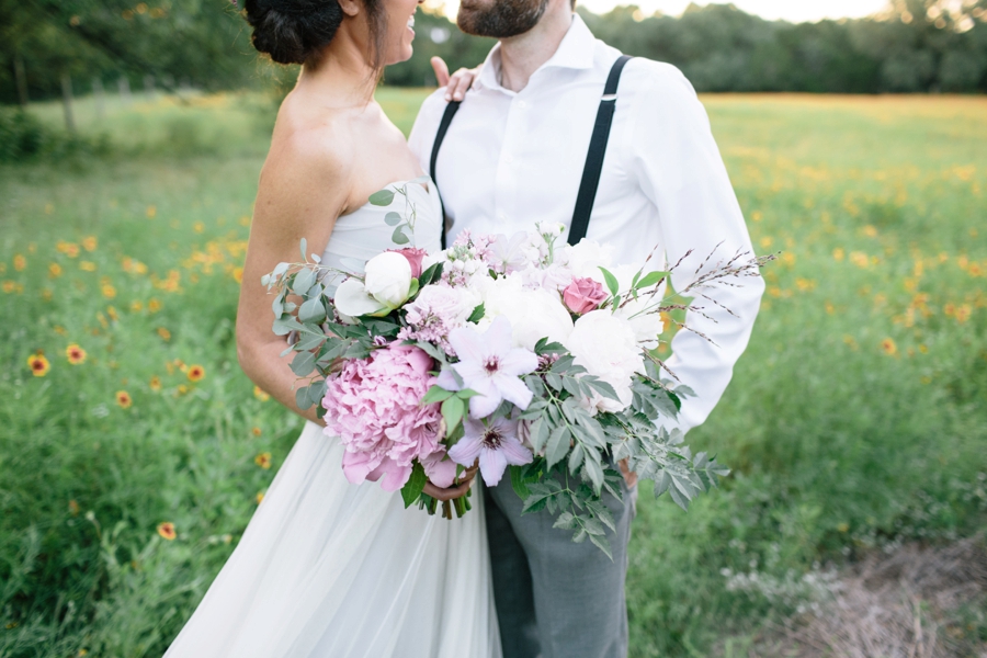 Romantic Lavender and Gray Wedding Ideas via TheELD.com