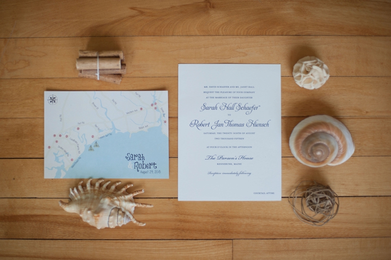 A Simple & Elegant Maine Wedding via TheELD.com