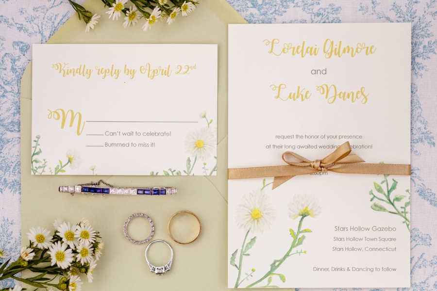 A Gilmore Girls Wedding via TheELD.com