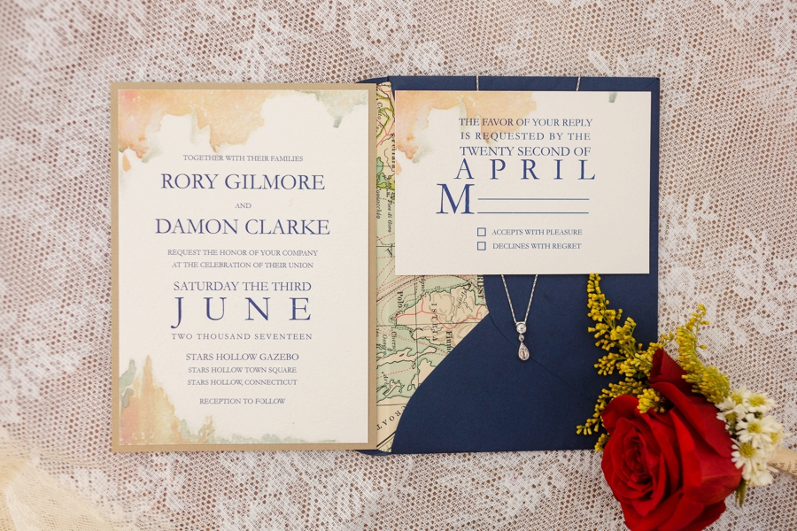 A Gilmore Girls Wedding via TheELD.com