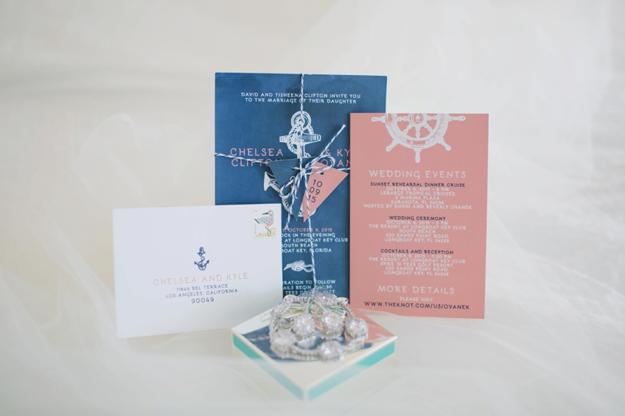 A Nautical Florida Destination Wedding via TheELD.com