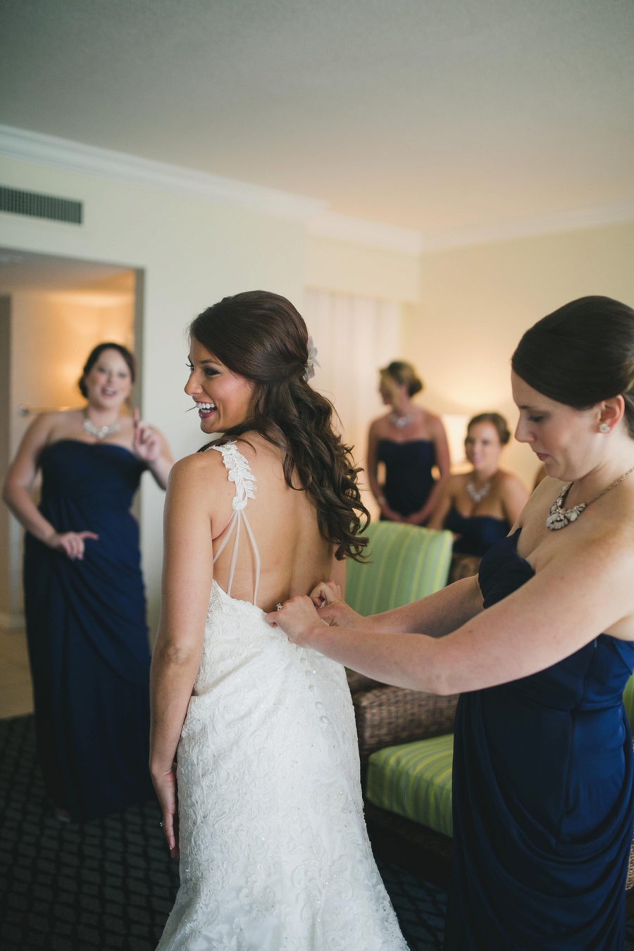 A Nautical Florida Destination Wedding via TheELD.com