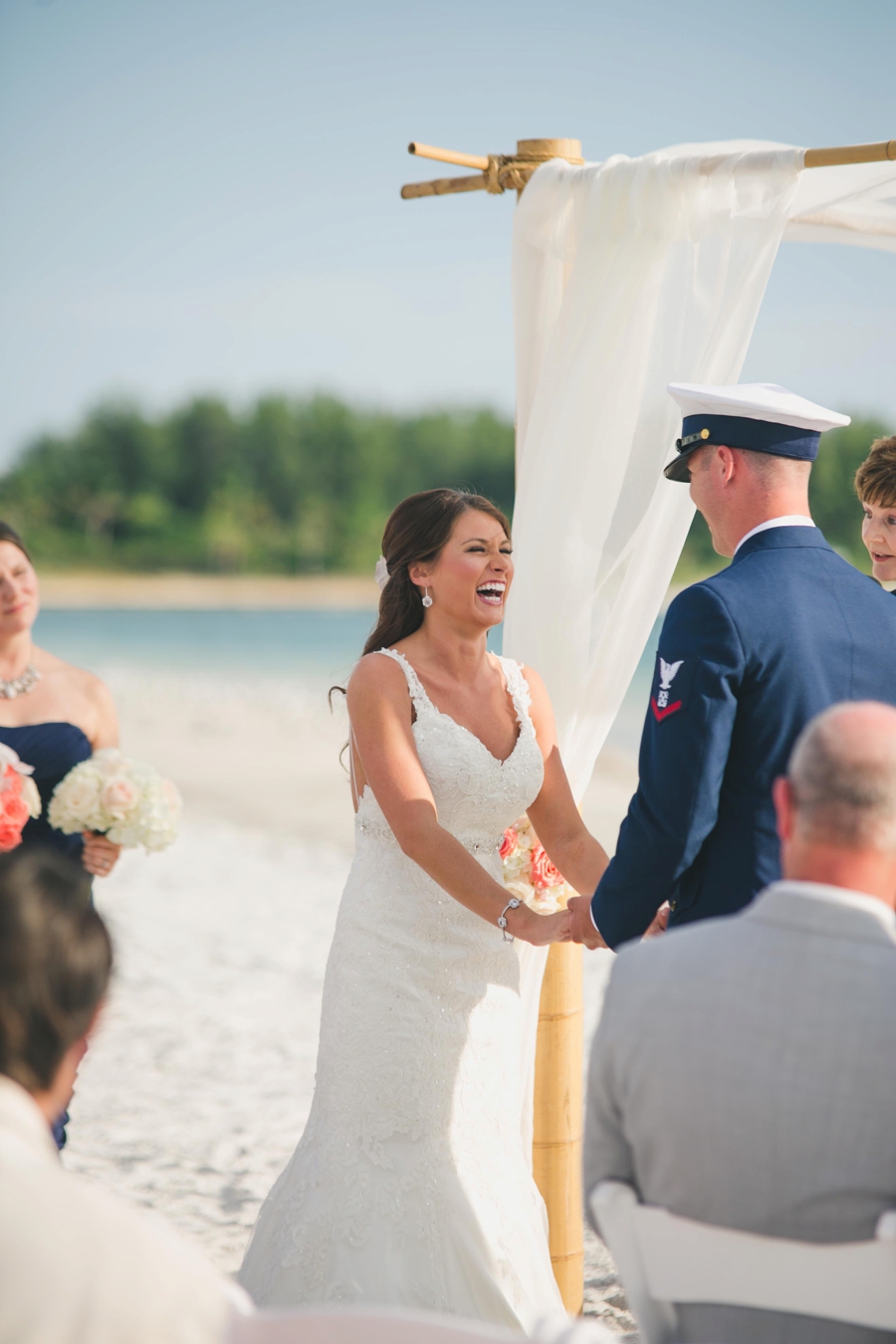 A Nautical Florida Destination Wedding via TheELD.com
