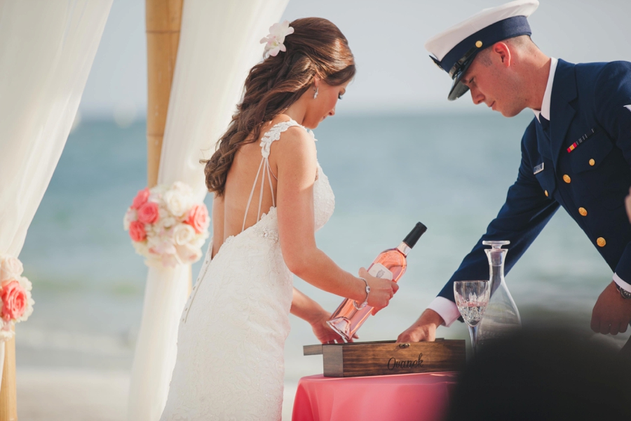 A Nautical Florida Destination Wedding via TheELD.com