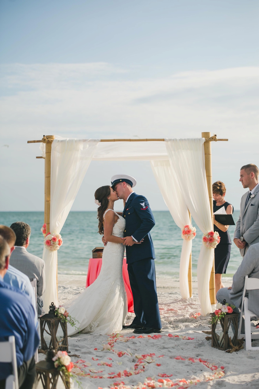 A Nautical Florida Destination Wedding via TheELD.com