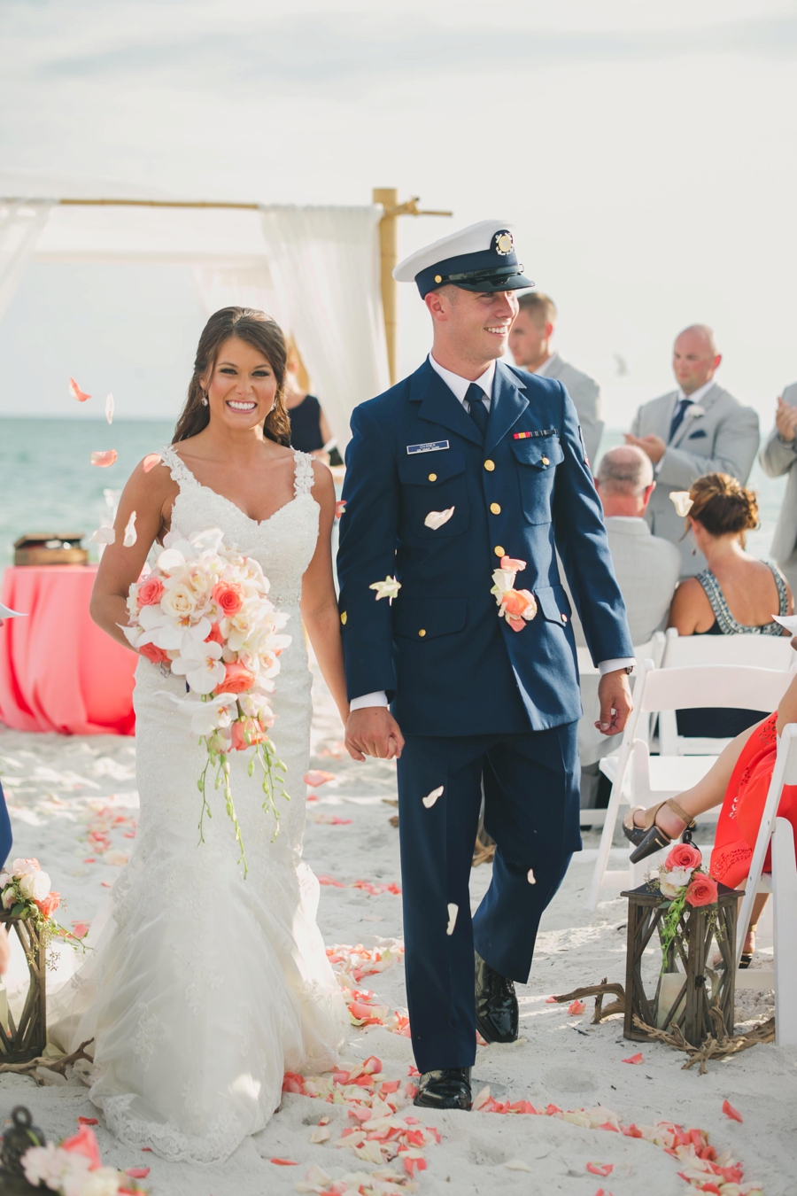 A Nautical Florida Destination Wedding via TheELD.com