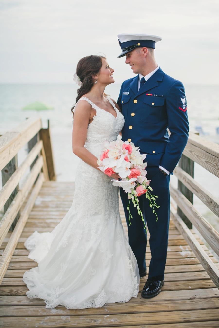 A Nautical Florida Destination Wedding via TheELD.com