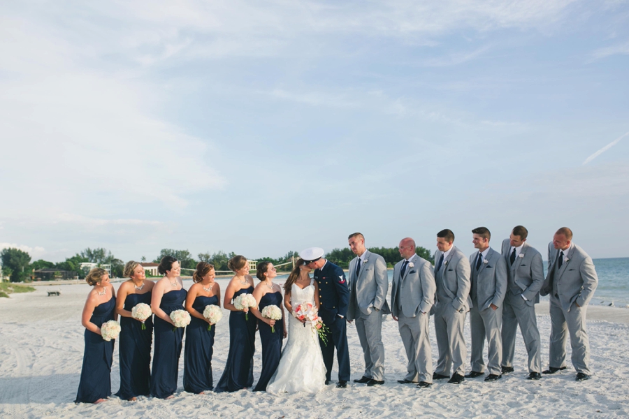 A Nautical Florida Destination Wedding via TheELD.com