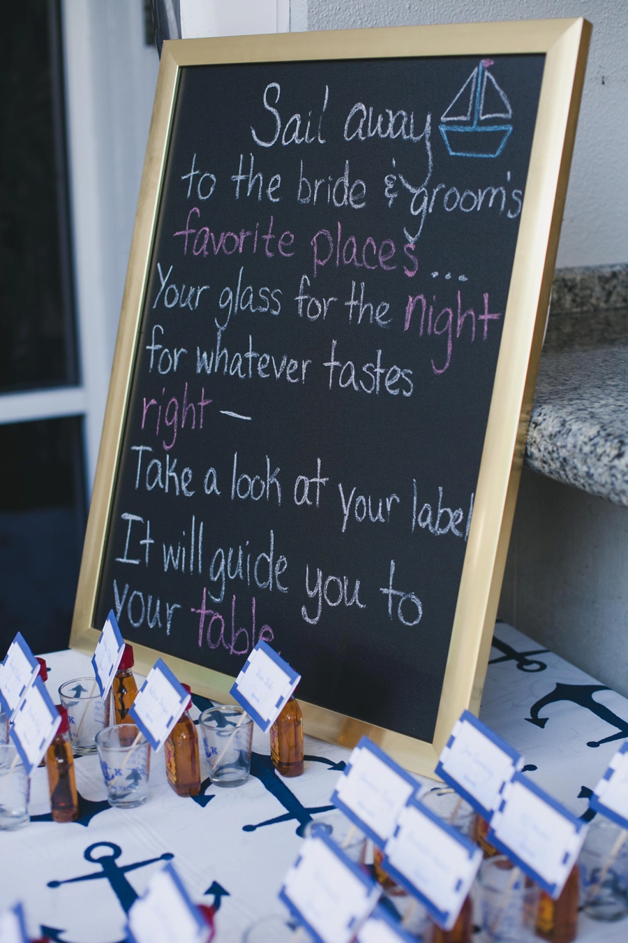 A Nautical Florida Destination Wedding via TheELD.com