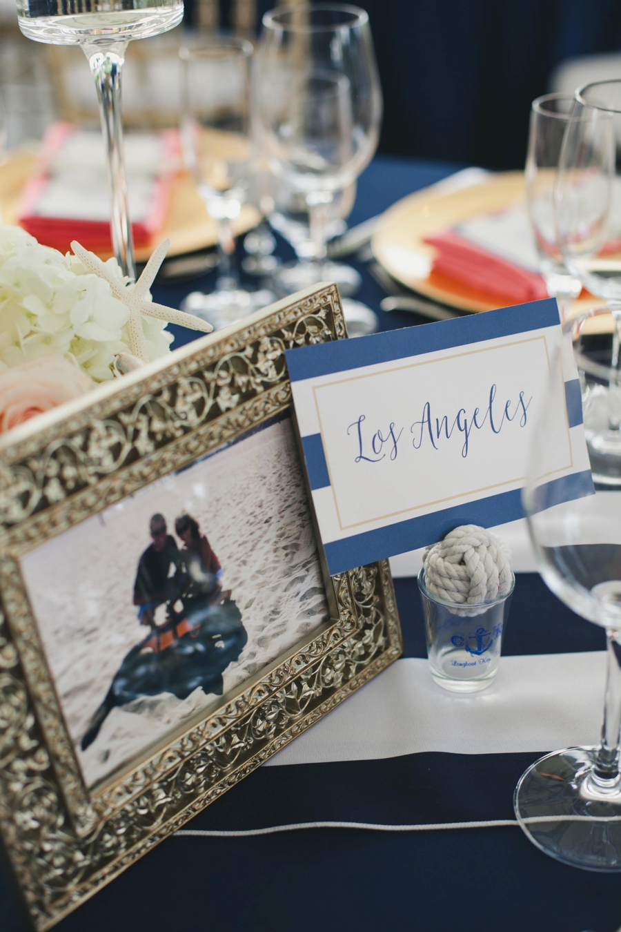 A Nautical Florida Destination Wedding via TheELD.com