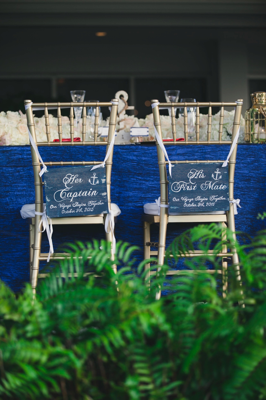 A Nautical Florida Destination Wedding via TheELD.com