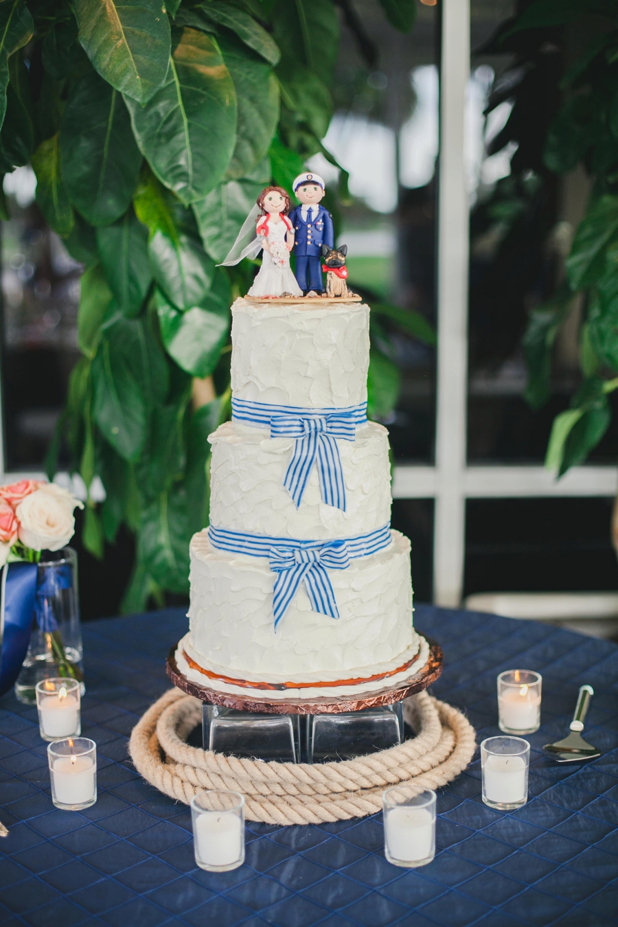 A Nautical Florida Destination Wedding via TheELD.com