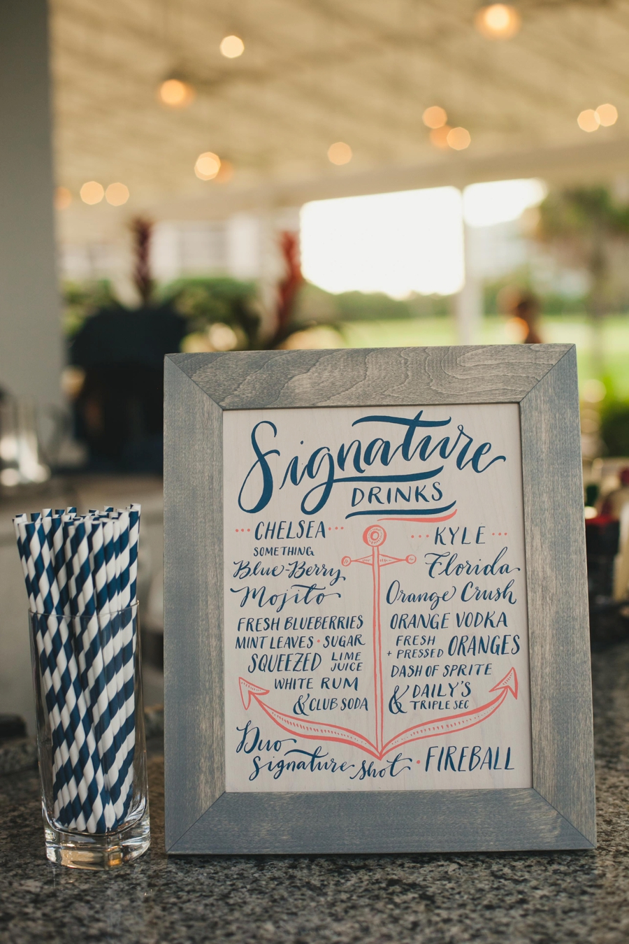 A Nautical Florida Destination Wedding via TheELD.com