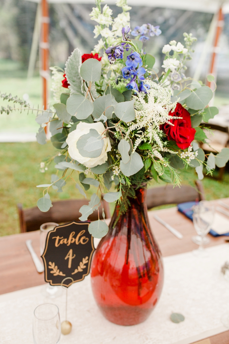 A Classic Americana Themed Wedding via TheELD.com