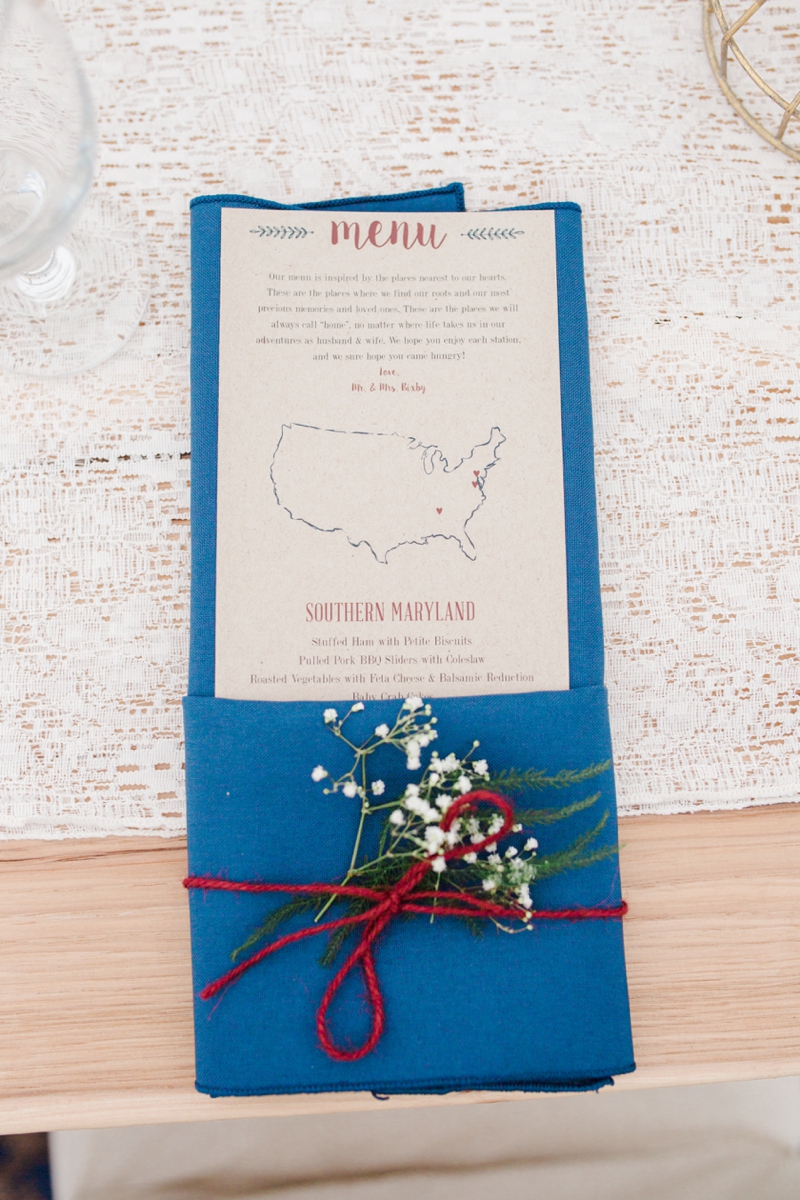 A Classic Americana Themed Wedding via TheELD.com