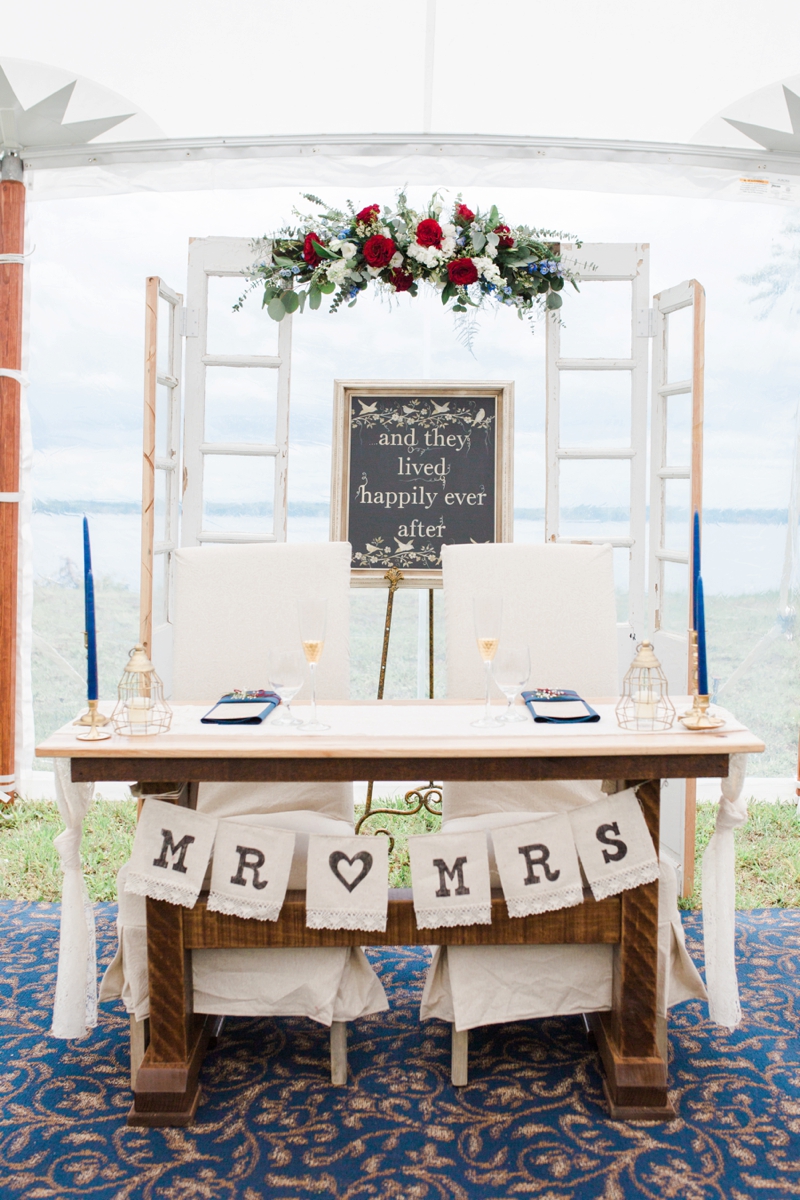 A Classic Americana Themed Wedding via TheELD.com