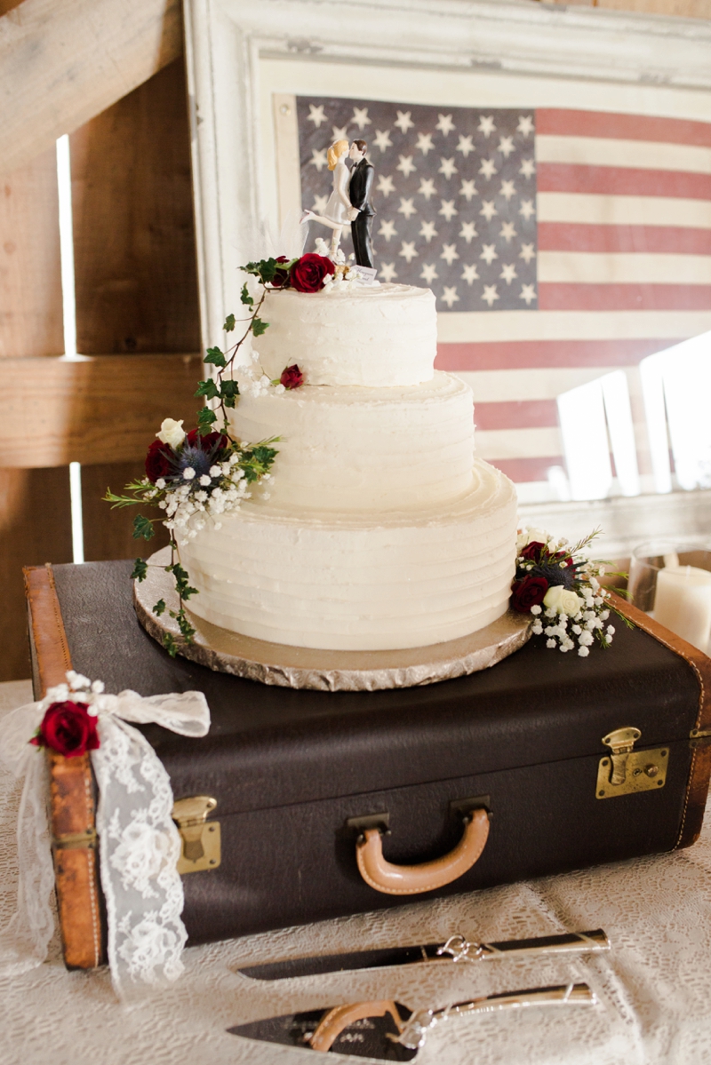 A Classic Americana Themed Wedding via TheELD.com