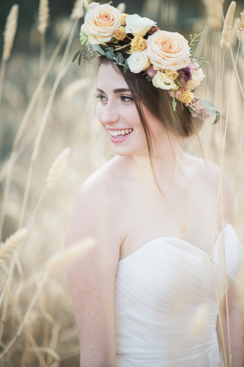 Whimsical and Rustic Fall Wedding Inspiration via TheELD.com