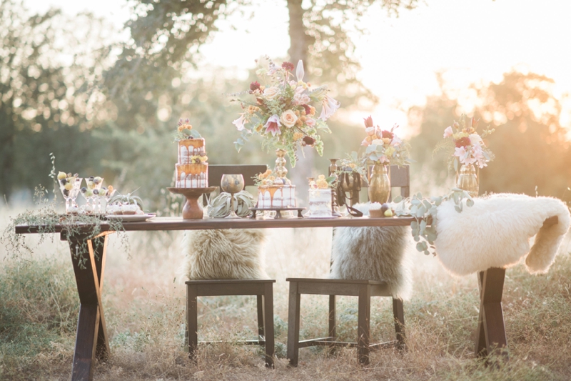 Whimsical and Rustic Fall Wedding Inspiration via TheELD.com