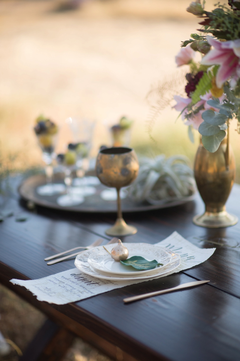 Whimsical and Rustic Fall Wedding Inspiration via TheELD.com