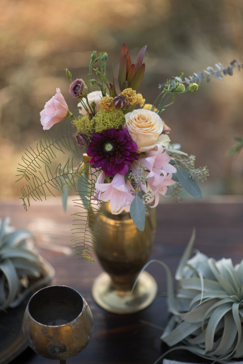 Whimsical and Rustic Fall Wedding Inspiration via TheELD.com