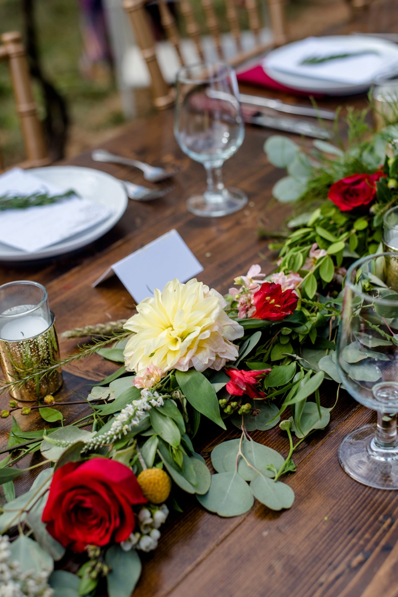 A Romantic North Carolina Vineyard Wedding via TheELD.com