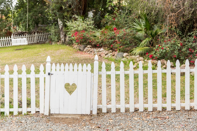 Rustic Vintage Blush & Red California Wedding via TheELD.com