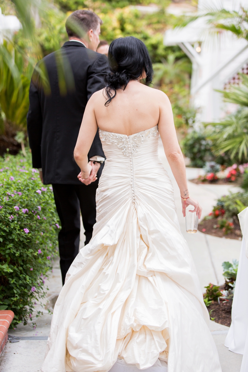 Rustic Vintage Blush & Red California Wedding via TheELD.com