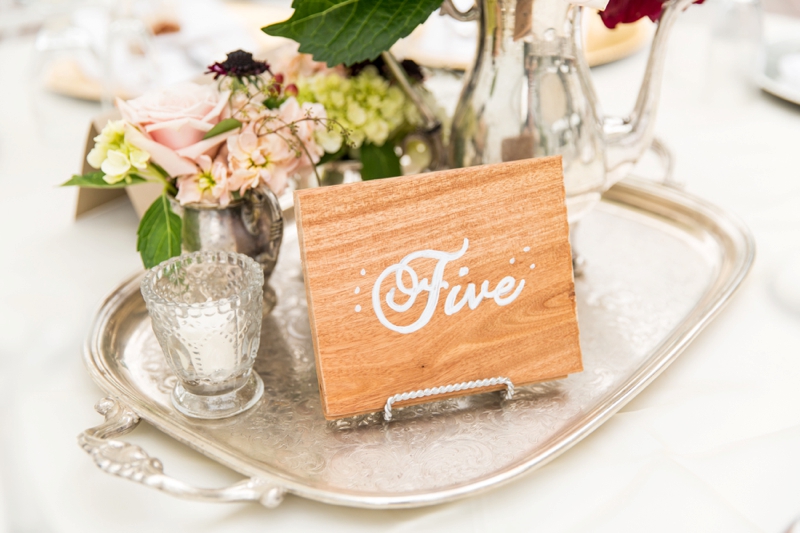 Rustic Vintage Blush & Red California Wedding via TheELD.com