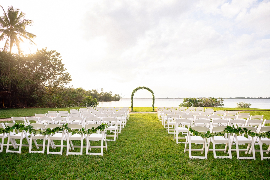 Champagne and Blush Fort Myers Wedding via TheELD.com