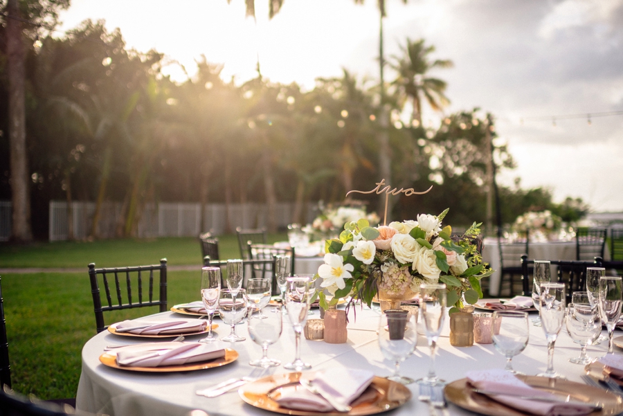 Champagne and Blush Fort Myers Wedding via TheELD.com