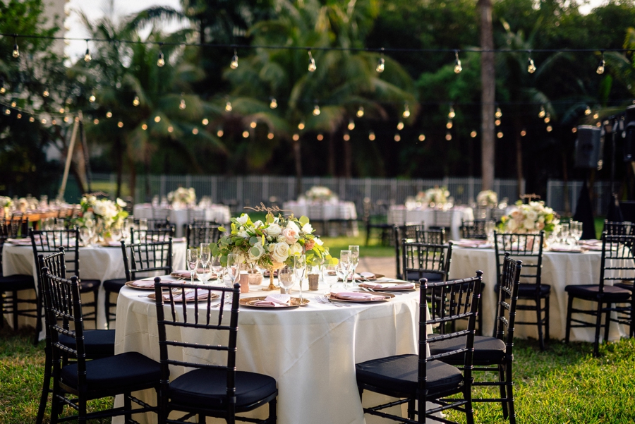 Champagne and Blush Fort Myers Wedding via TheELD.com