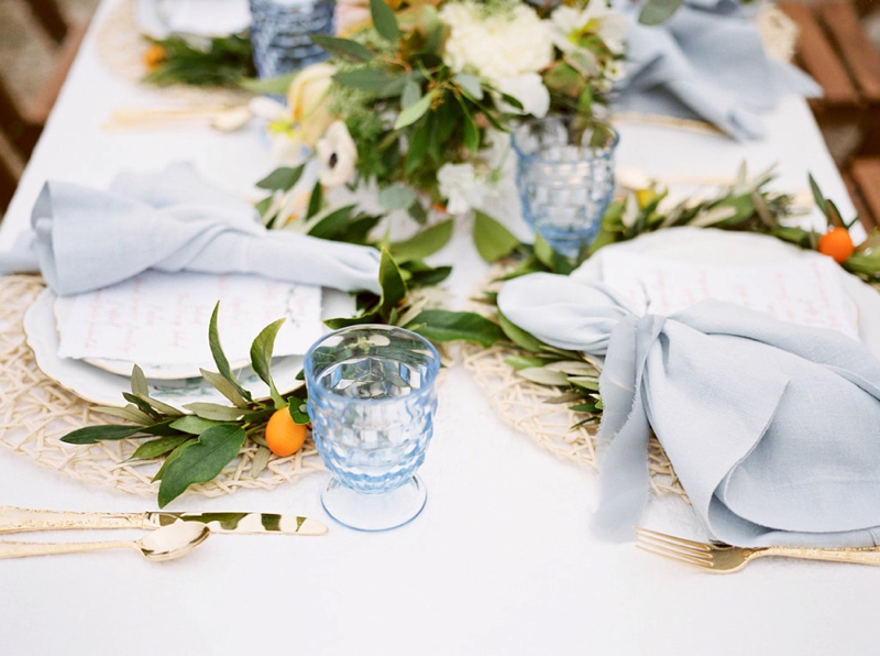 Romantic Mediterranean Inspired Wedding Ideas via TheELD.com