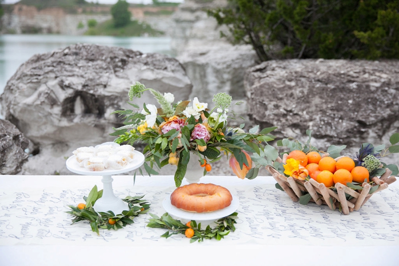 Romantic Mediterranean Inspired Wedding Ideas via TheELD.com