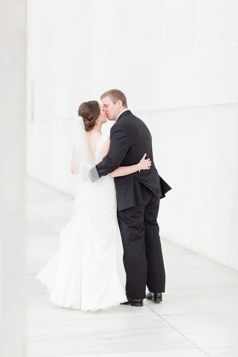 Elegant Blush Georgetown Wedding via TheELD.com