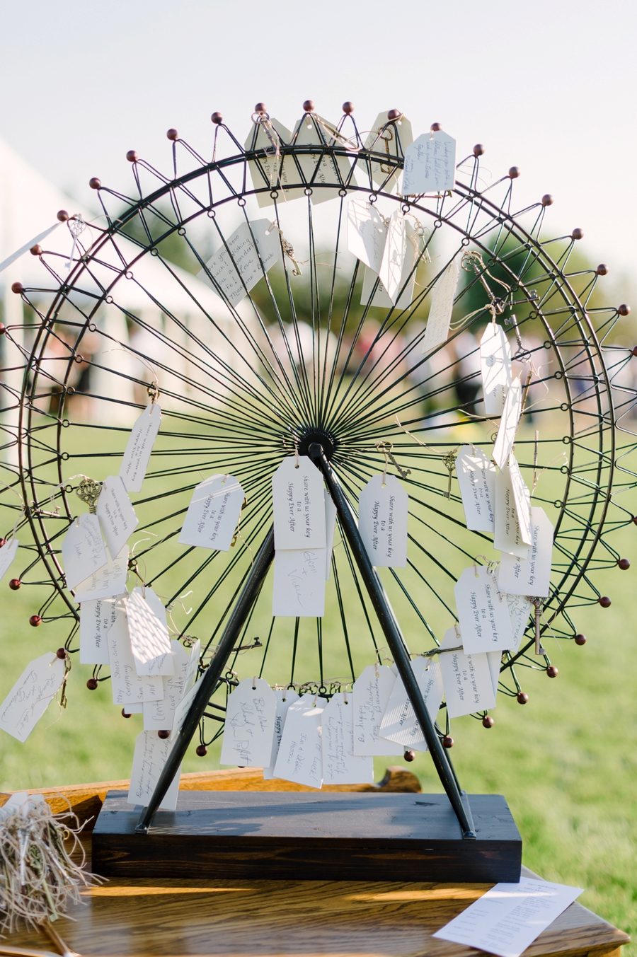 Elegant Blush & Red Farm Wedding via TheELD.com