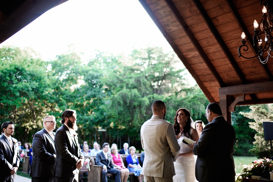 Pink & Peach Rustic Dallas Wedding via TheELD.com